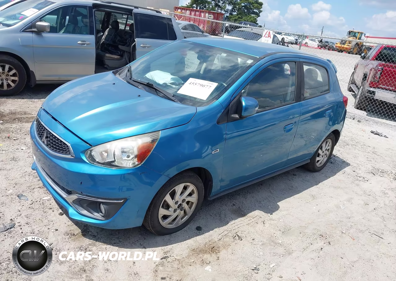 2017 Mitsubishi Mirage Se VIN:ML32A4HJ8HH015176 - 2
