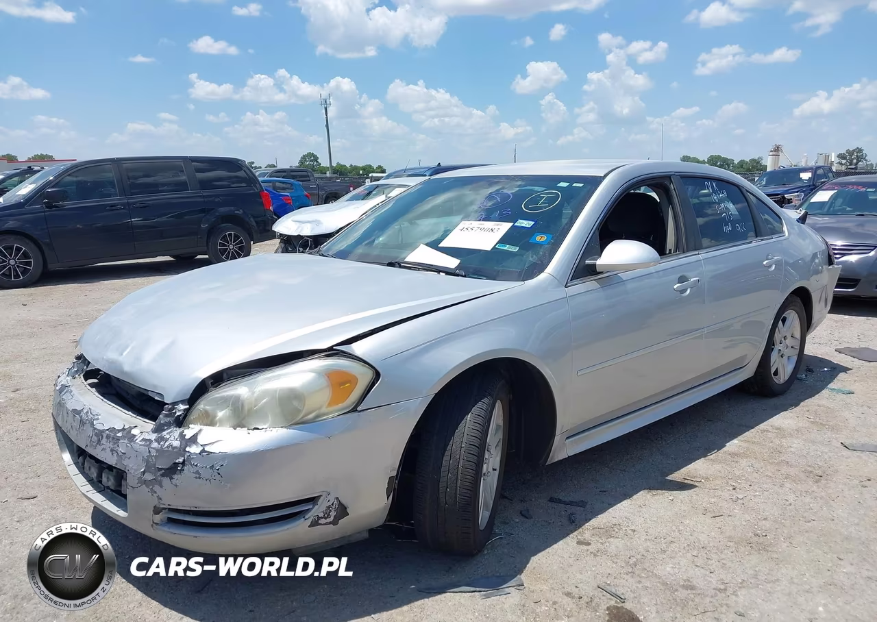 2012 Chevrolet Impala Lt VIN:2G1WB5E37C1177120 - 2