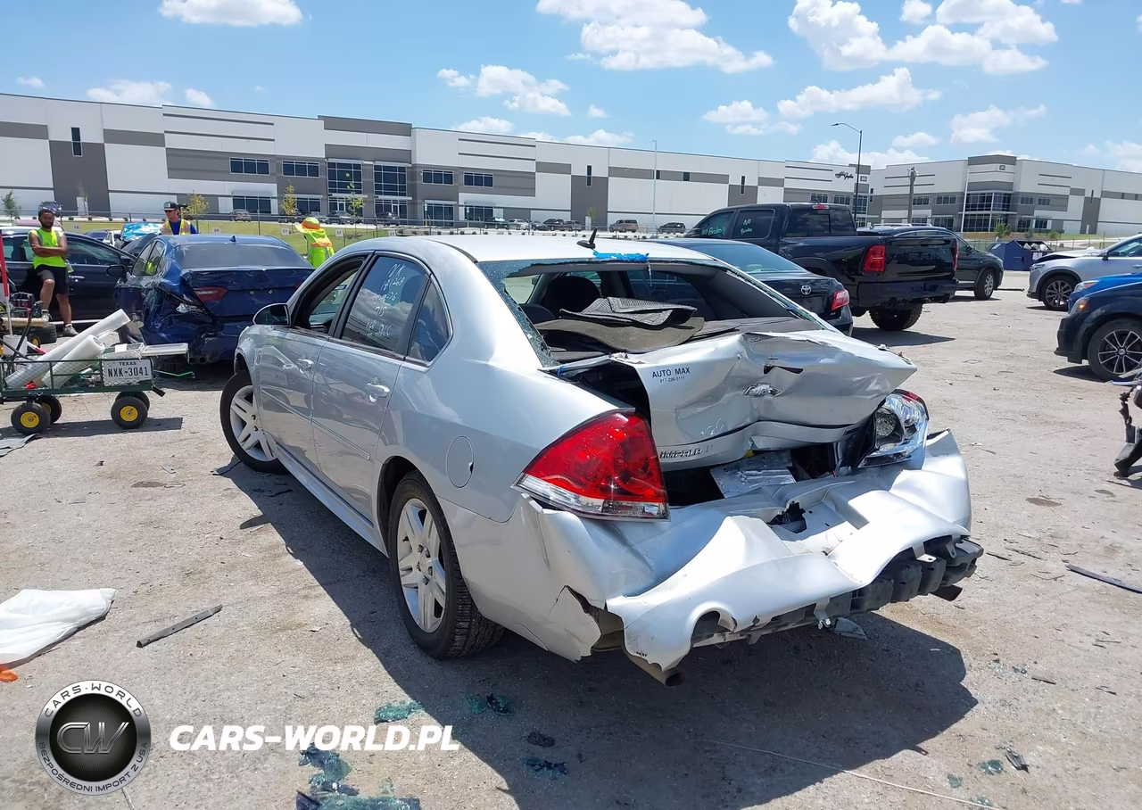 2012 Chevrolet Impala Lt VIN:2G1WB5E37C1177120 - 3
