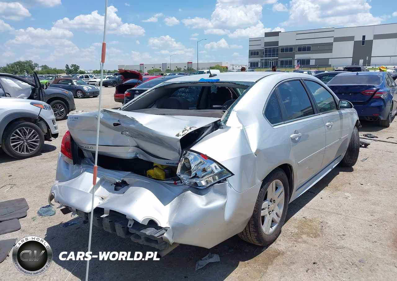 2012 Chevrolet Impala Lt VIN:2G1WB5E37C1177120 - 4