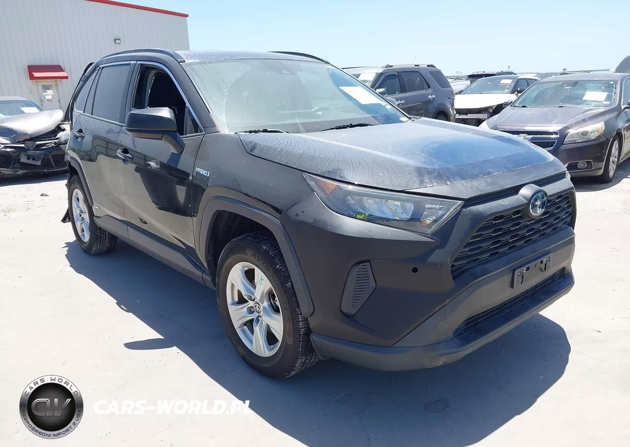 2021 Toyota Rav4 Hybrid Le VIN:4T3LWRFV2MU034476 - 1