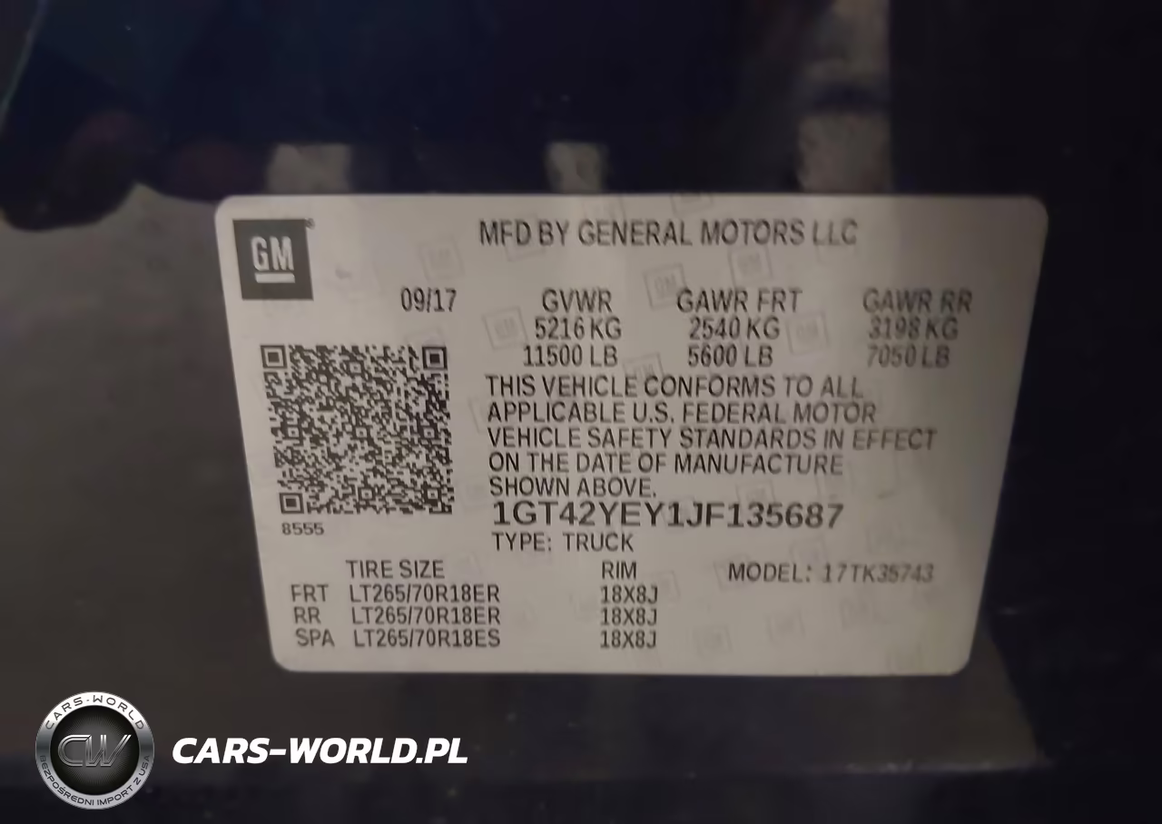 2018 GMC Sierra 3500Hd Denali VIN:1GT42YEY1JF135687 - 9