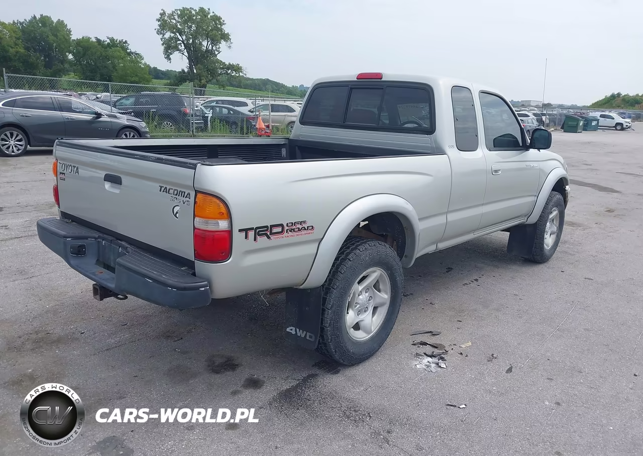 2003 Toyota Tacoma Base V6 VIN:5TEWN72N63Z214671 - 4