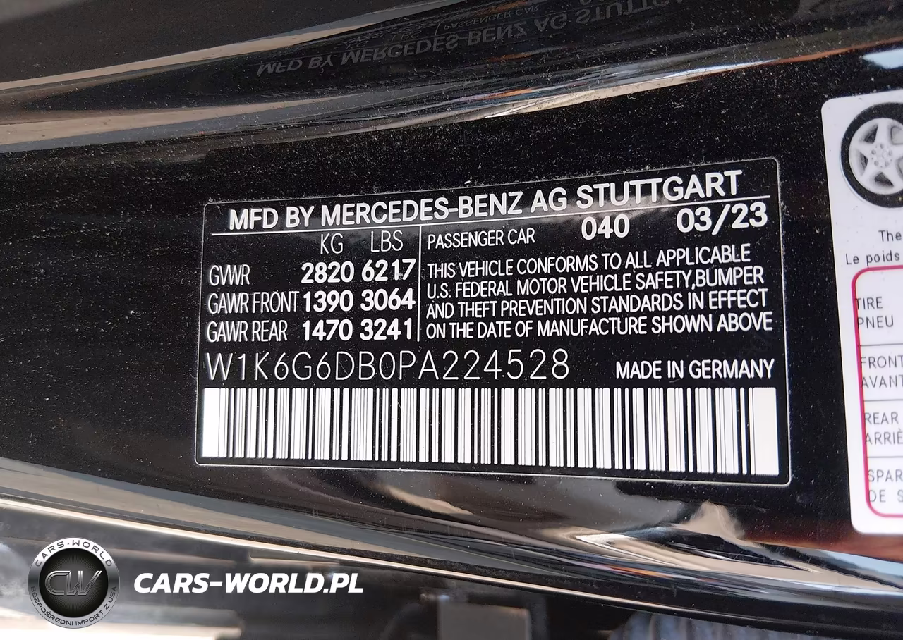 2023 Mercedes-Benz S 500 4Matic VIN:W1K6G6DB0PA224528 - 9