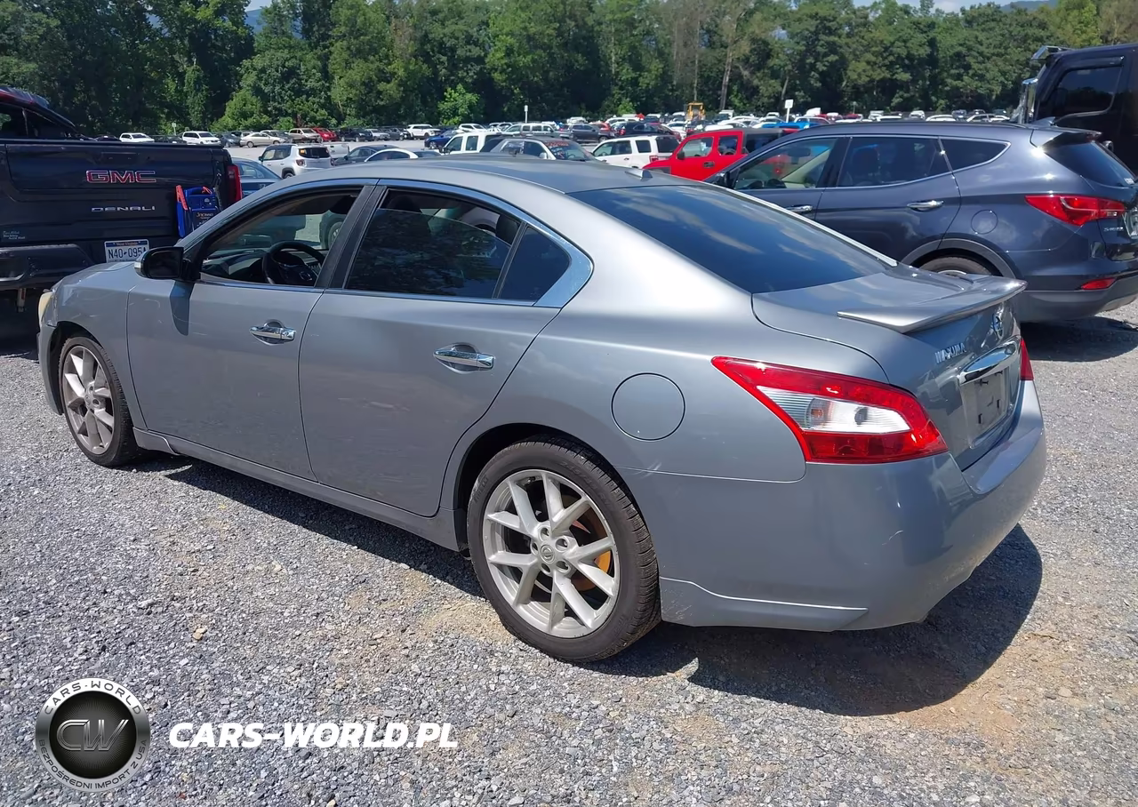 2009 Nissan Maxima 3.5 Sv VIN:1N4AA51E49C837408 - 3