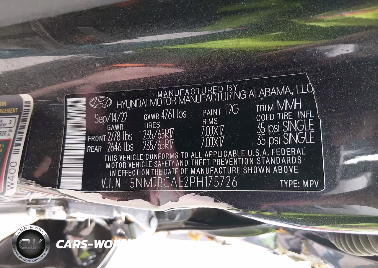 2023 Hyundai Tucson Sel VIN:5NMJBCAE2PH175726 - 9