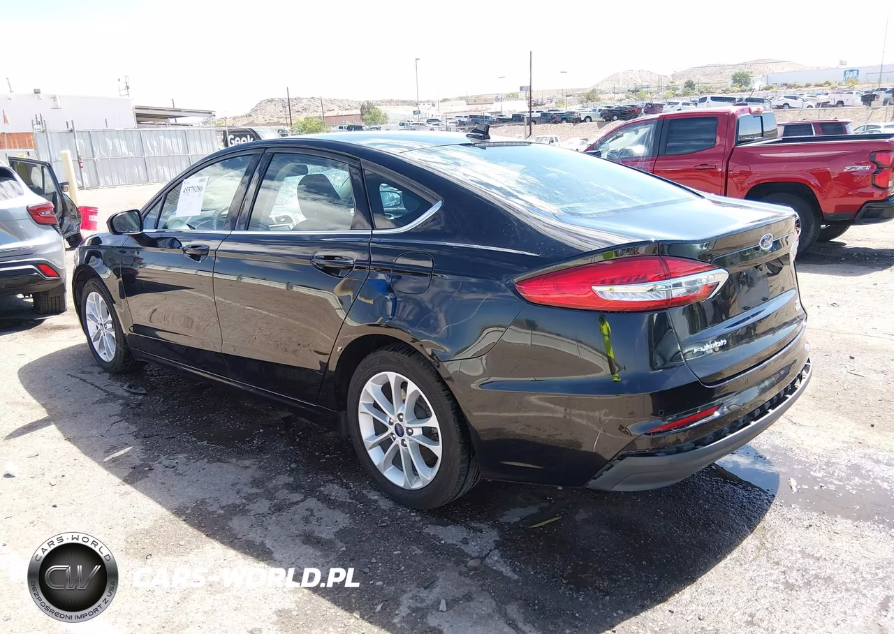 2020 Ford Fusion Hybrid Se VIN:3FA6P0LU4LR113187 - 3
