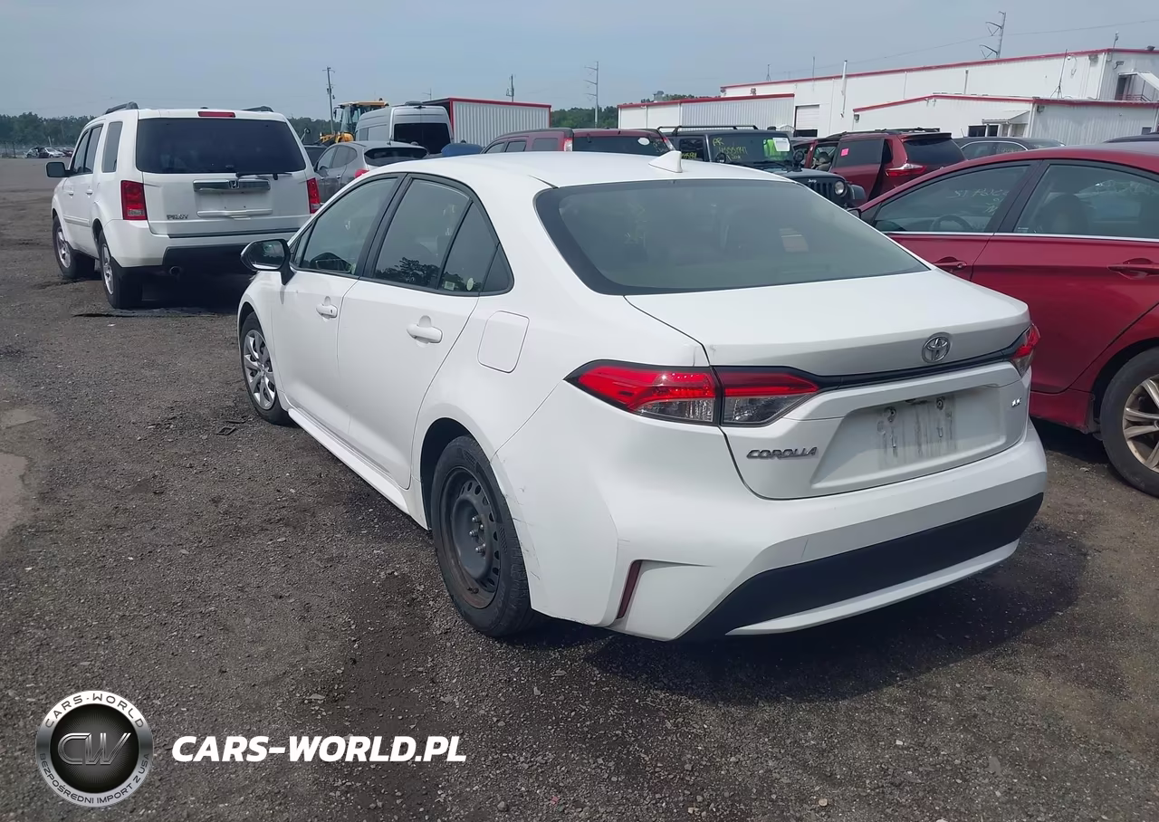2020 Toyota Corolla Le VIN:JTDEPRAE5LJ020999 - 3