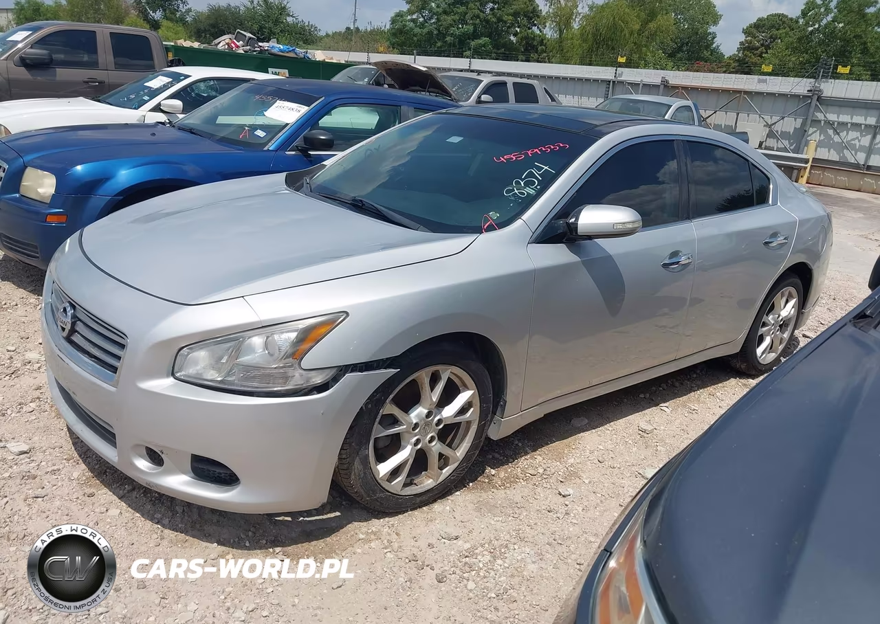 2013 Nissan Maxima 3.5 Sv VIN:1N4AA5APXDC848374 - 2