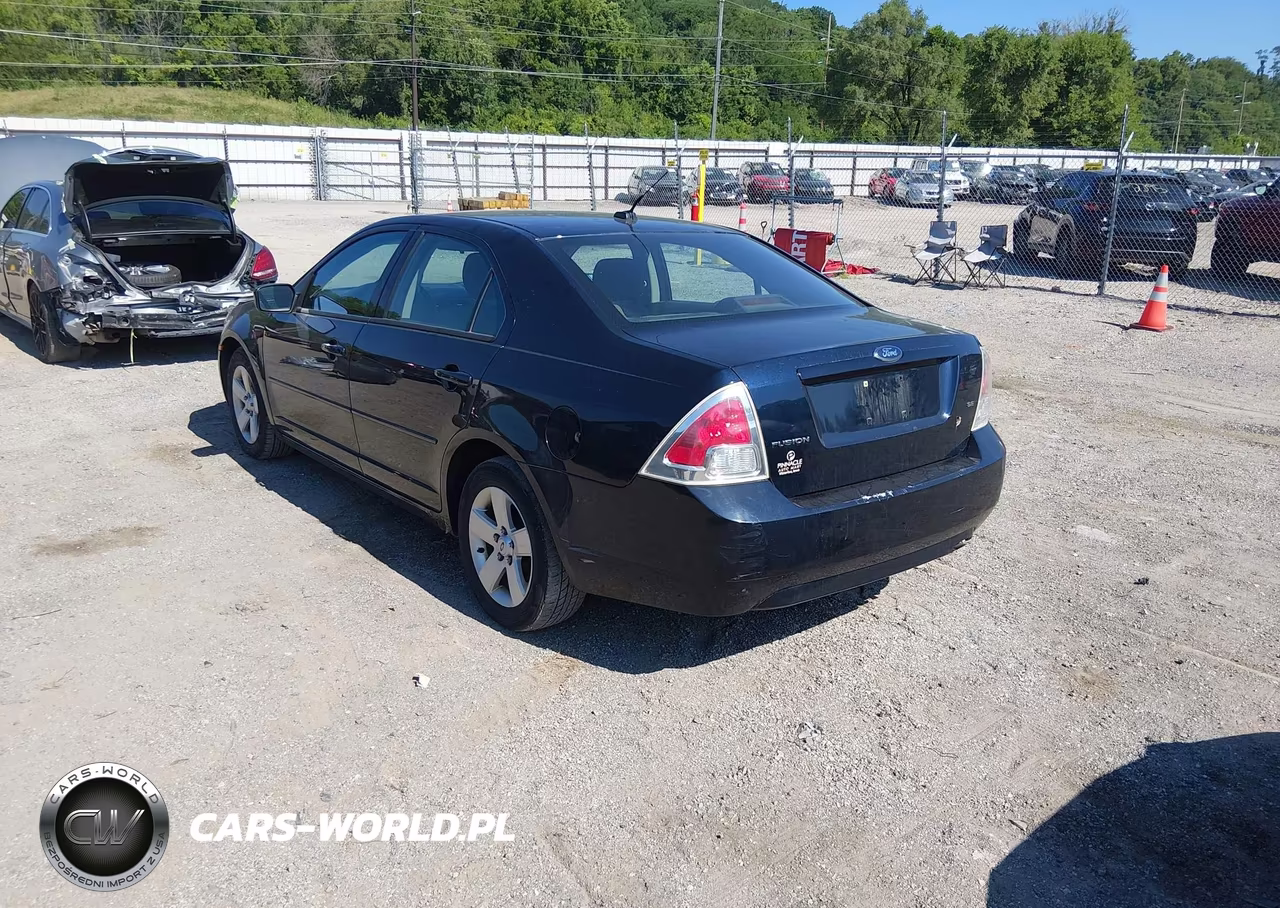 2008 Ford Fusion Se VIN:3FAHP07Z08R179242 - 3