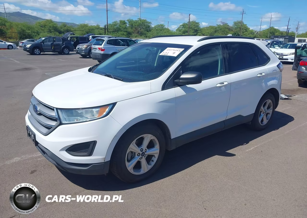 2016 Ford Edge Se VIN:2FMPK3G92GBB11605 - 2