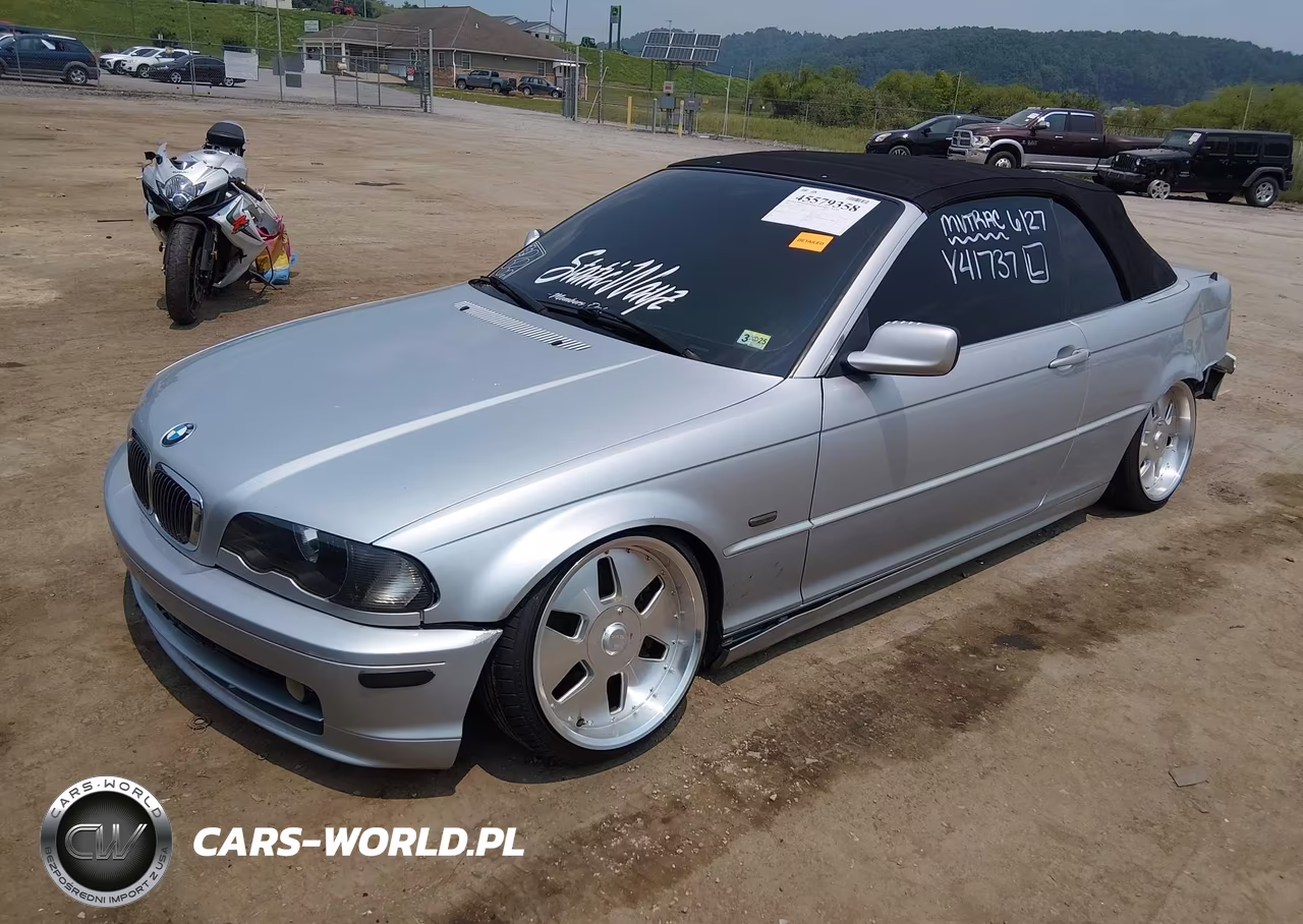2001 BMW 325Ci VIN:WBABS33481JY41737 - 2