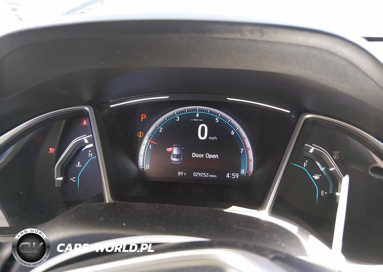 2019 Honda Civic Ex VIN:19XFC1F31KE213719 - 7