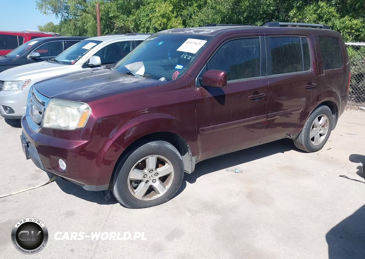 2009 Honda Pilot Ex-L VIN:5FNYF48659B035648 - 2