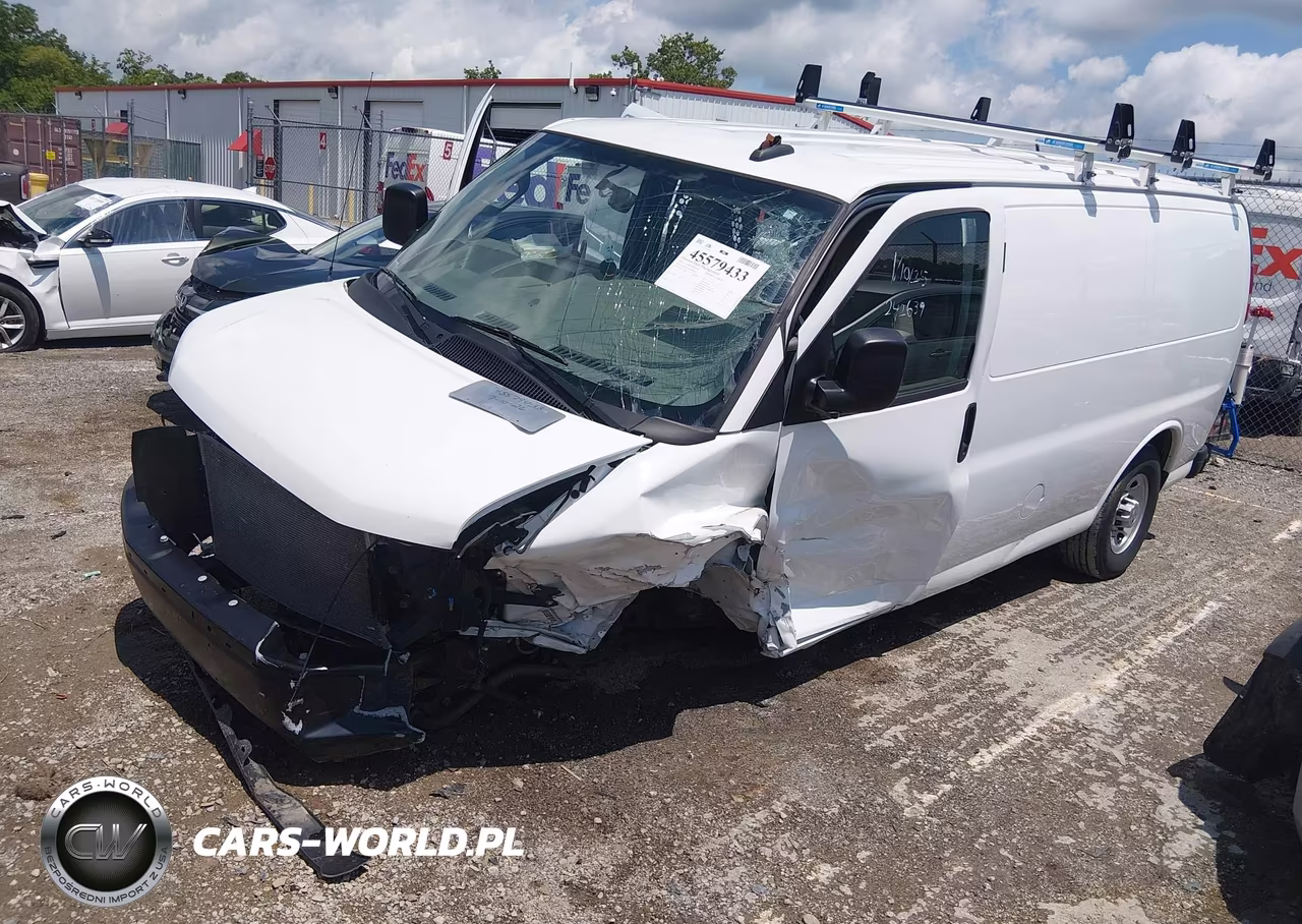 2023 Chevrolet Express Cargo Rwd 2500 Regular Wheelbase Wt VIN:1GCWGAFP3P1242639 - 2