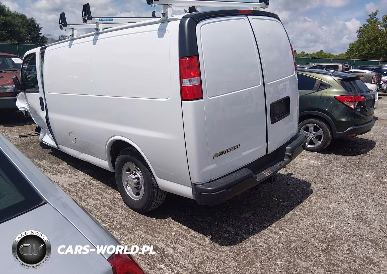 2023 Chevrolet Express Cargo Rwd 2500 Regular Wheelbase Wt VIN:1GCWGAFP3P1242639 - 3
