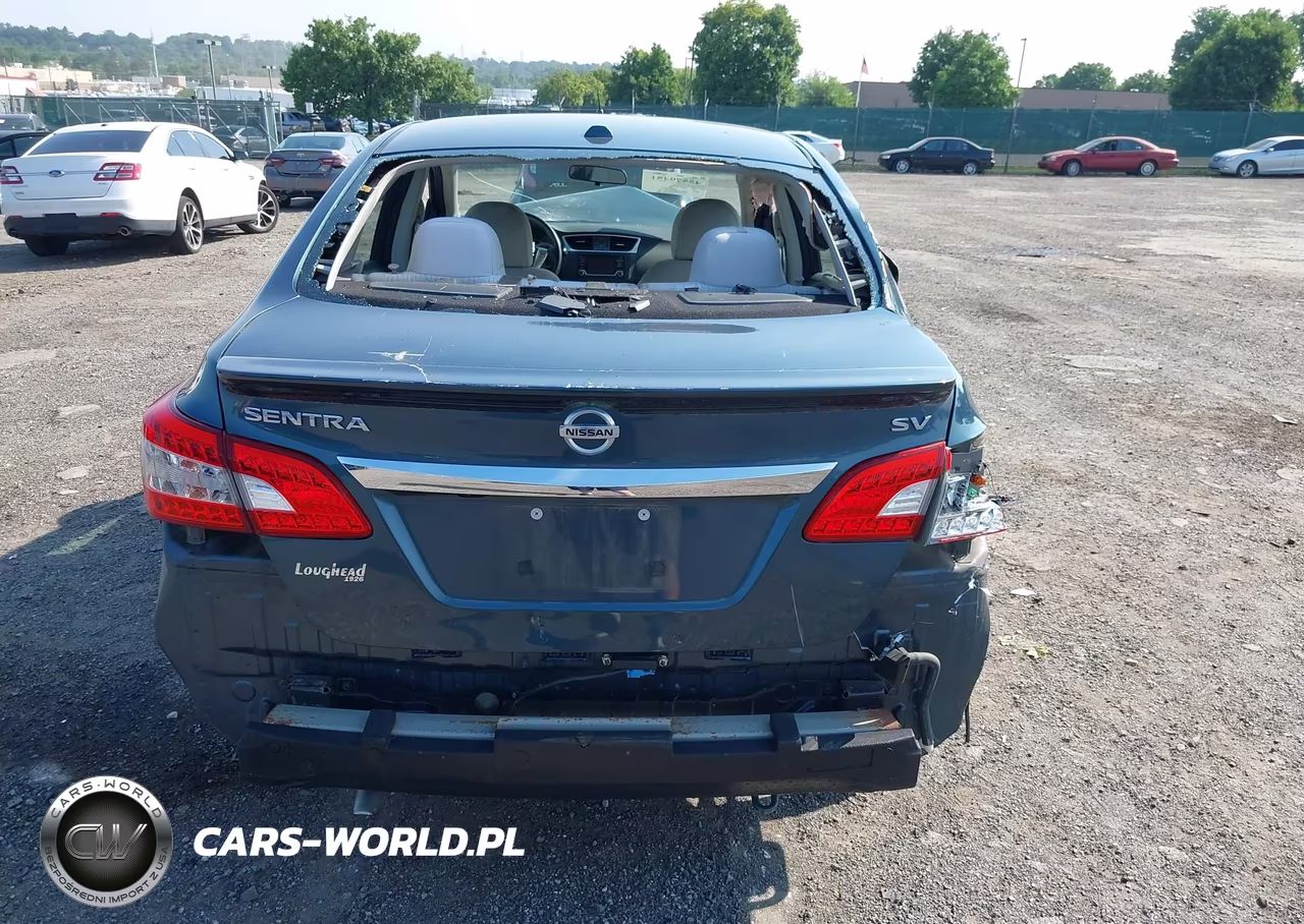 2015 Nissan Sentra Sv VIN:3N1AB7AP4FY321317 - 15