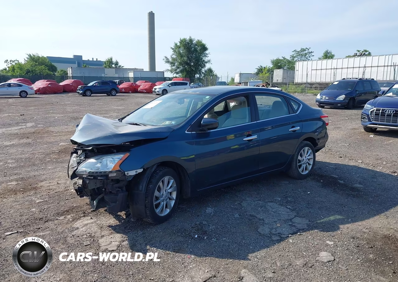 2015 Nissan Sentra Sv VIN:3N1AB7AP4FY321317 - 2