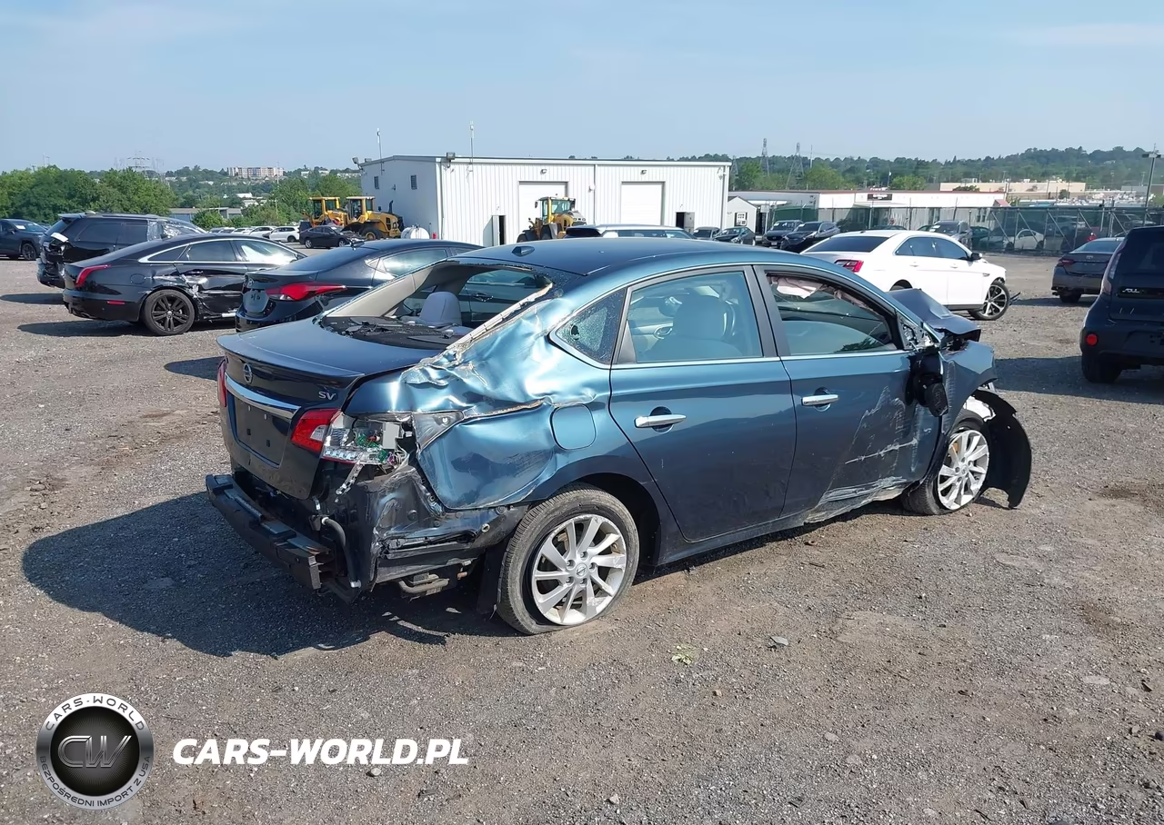 2015 Nissan Sentra Sv VIN:3N1AB7AP4FY321317 - 4