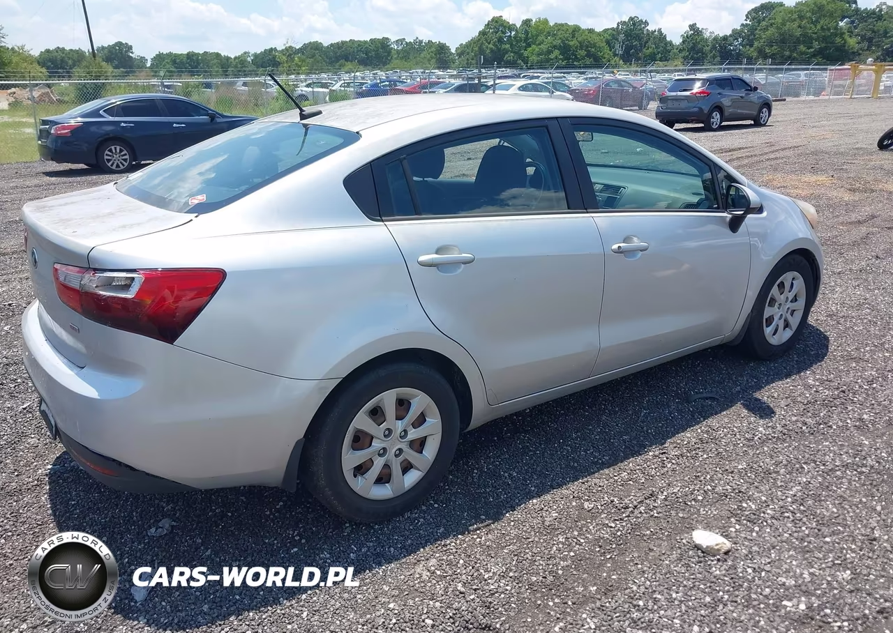 2014 Kia Rio Lx VIN:KNADM4A39E6420217 - 4