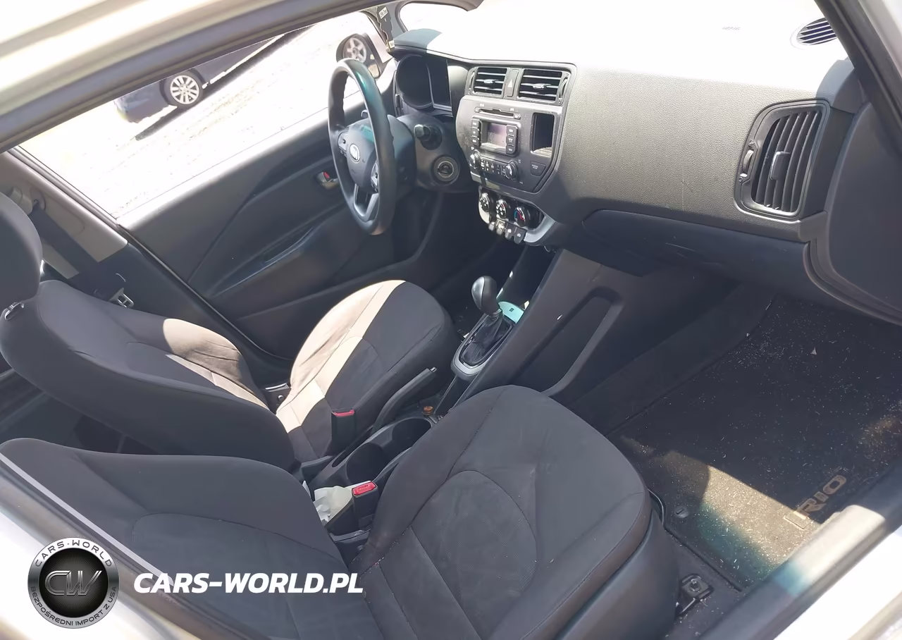 2014 Kia Rio Lx VIN:KNADM4A39E6420217 - 5