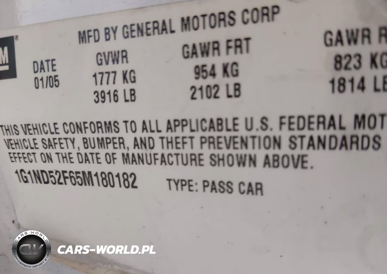 2005 Chevrolet Classic VIN:1G1ND52F65M180182 - 9