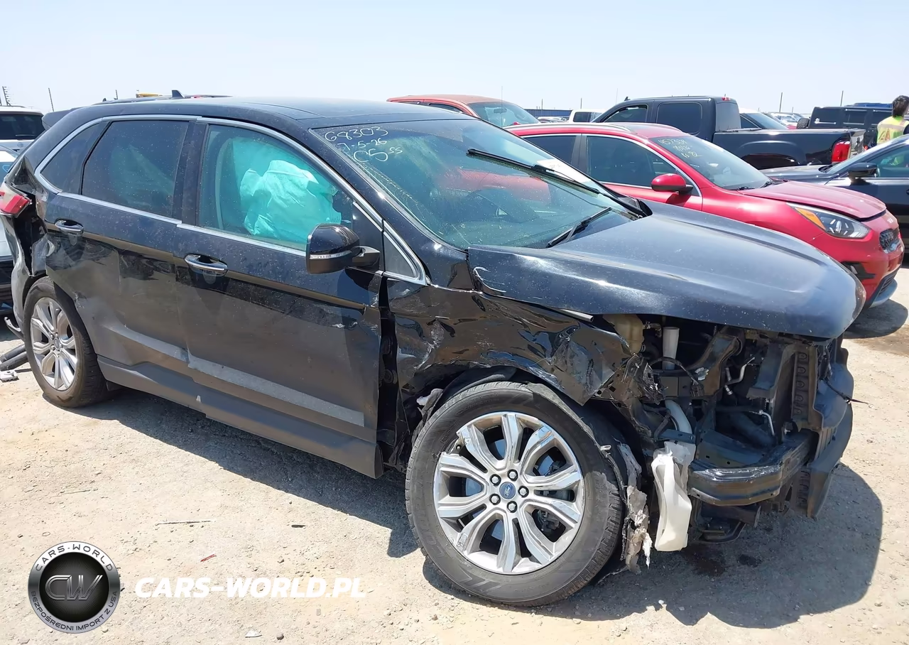 2019 Ford Edge Titanium VIN:2FMPK4K93KBC02842 - 1