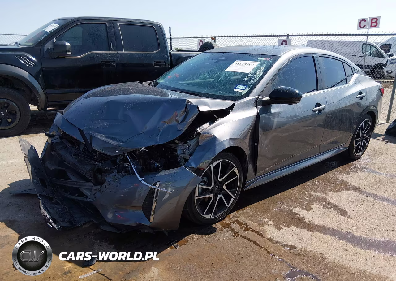 2025 Nissan Sentra Sr VIN:3N1AB8DV7SY348134 - 2