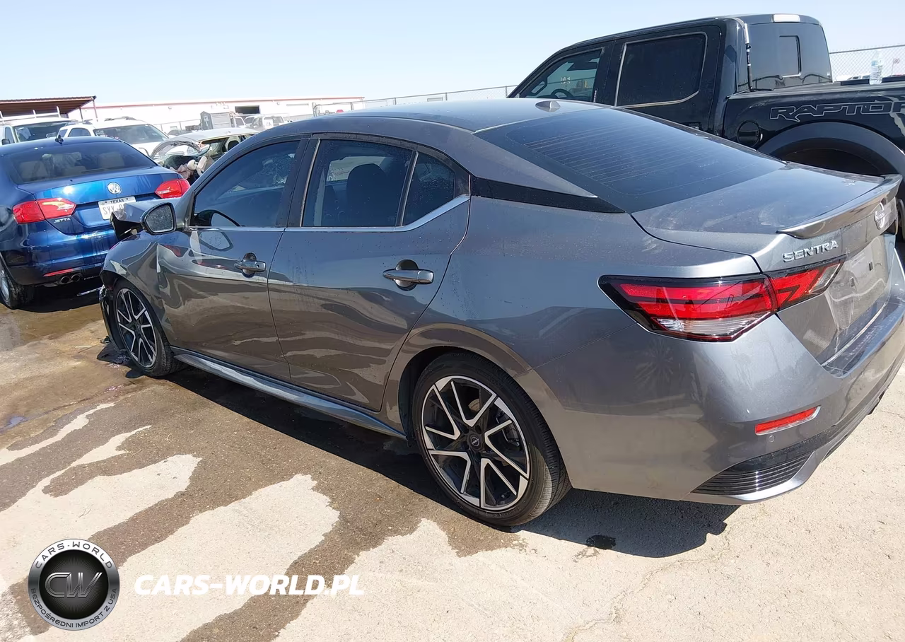 2025 Nissan Sentra Sr VIN:3N1AB8DV7SY348134 - 3
