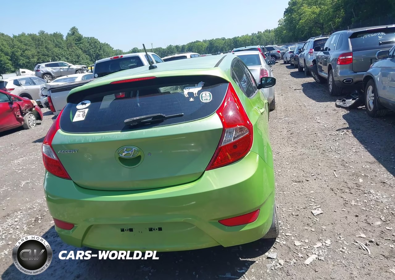 2012 Hyundai Accent Se VIN:KMHCU5AEXCU035257 - 16