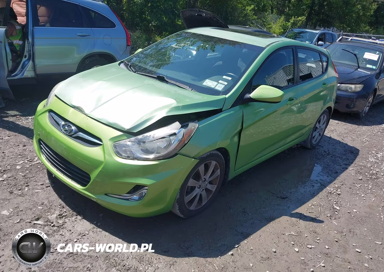 2012 Hyundai Accent Se VIN:KMHCU5AEXCU035257 - 2