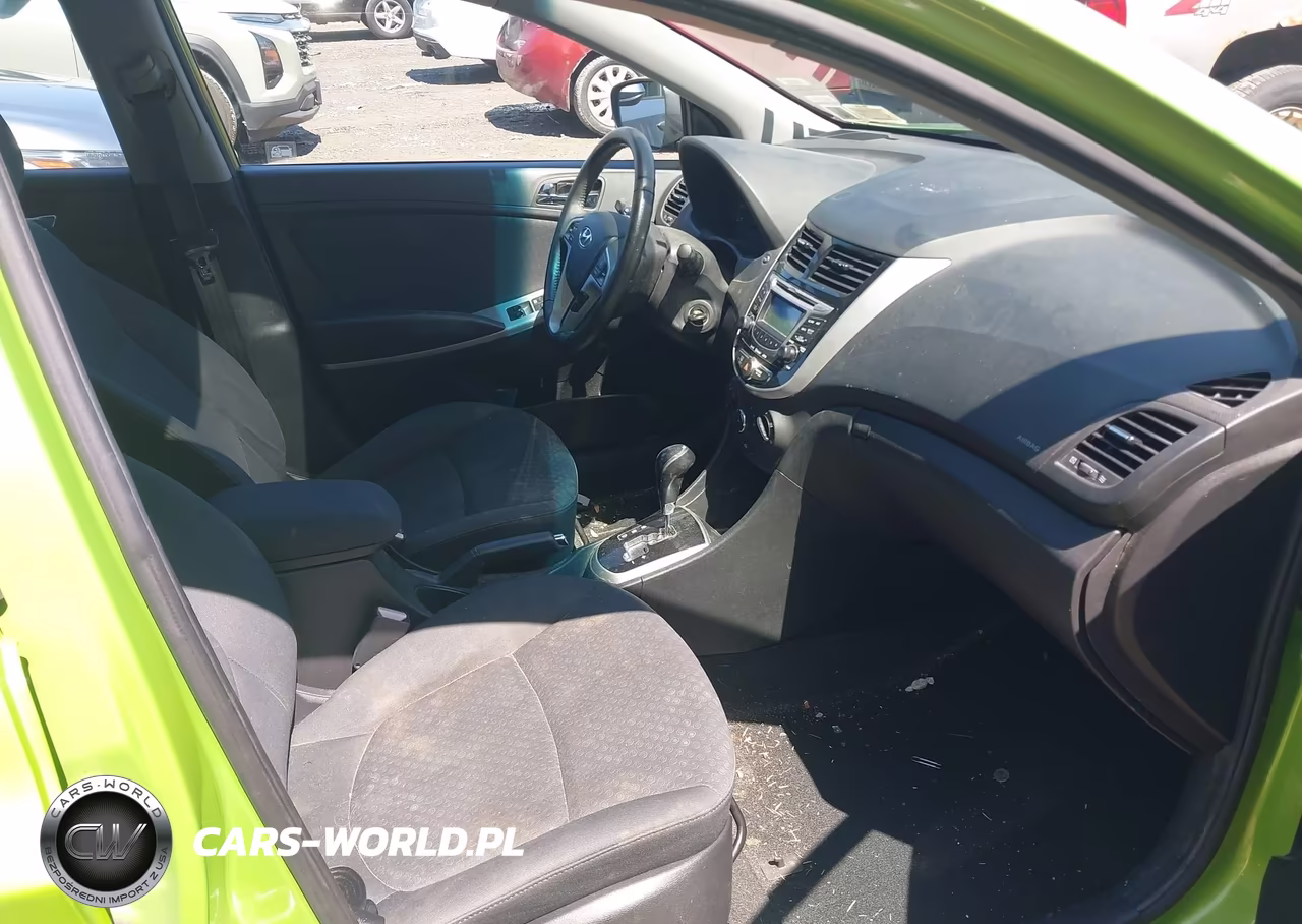 2012 Hyundai Accent Se VIN:KMHCU5AEXCU035257 - 5