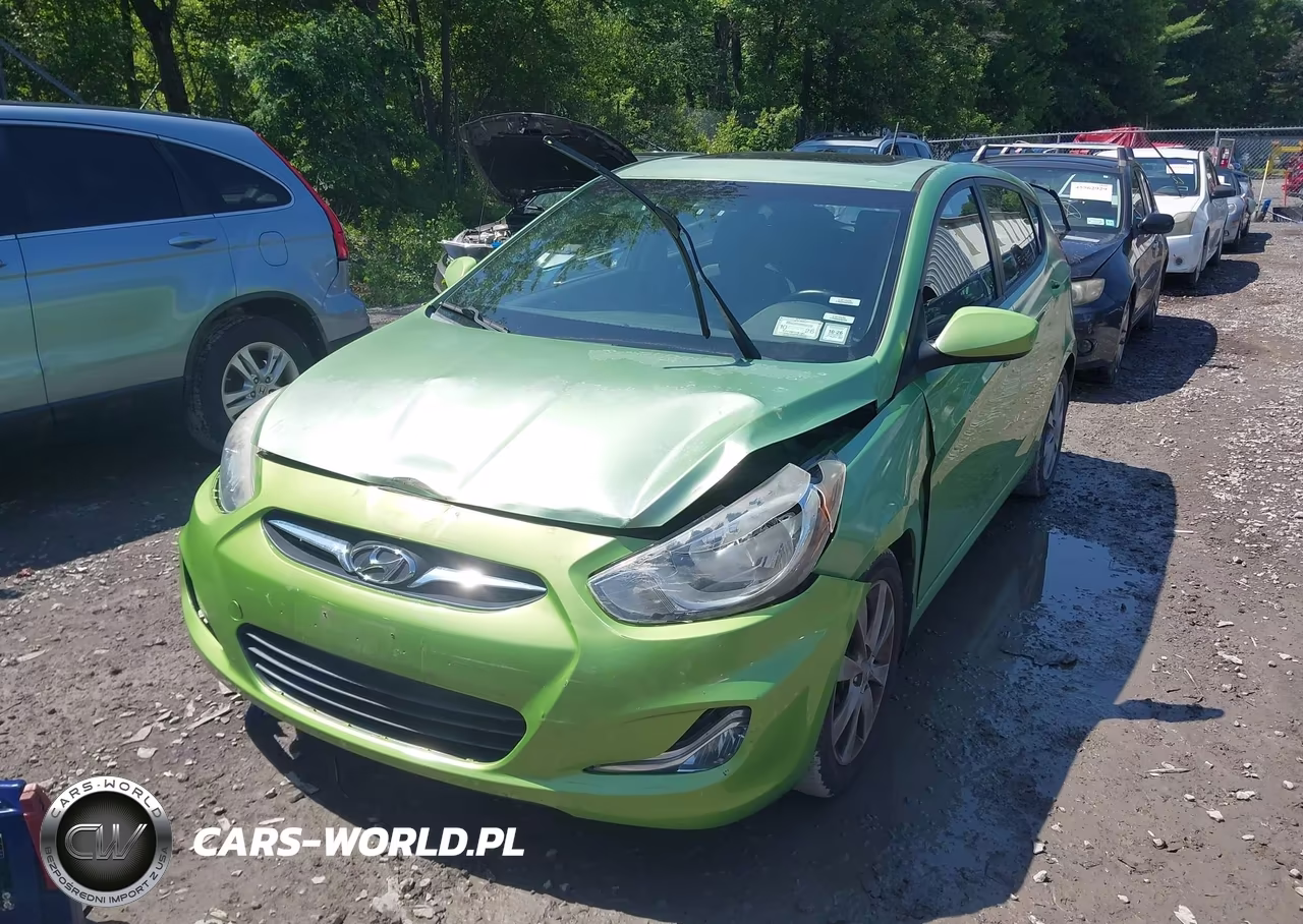 2012 Hyundai Accent Se VIN:KMHCU5AEXCU035257 - 6