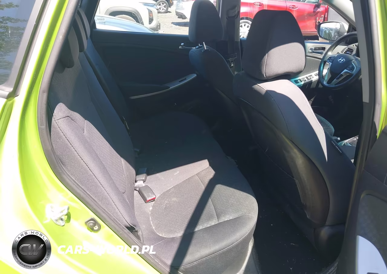2012 Hyundai Accent Se VIN:KMHCU5AEXCU035257 - 8