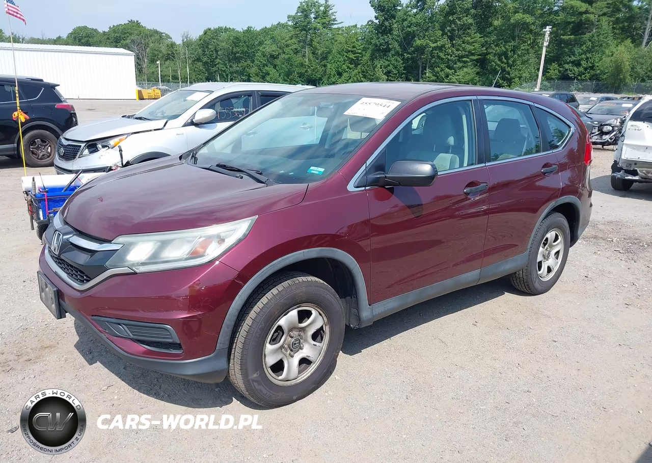 2015 Honda Cr-V Lx VIN:5J6RM4H33FL112231 - 2