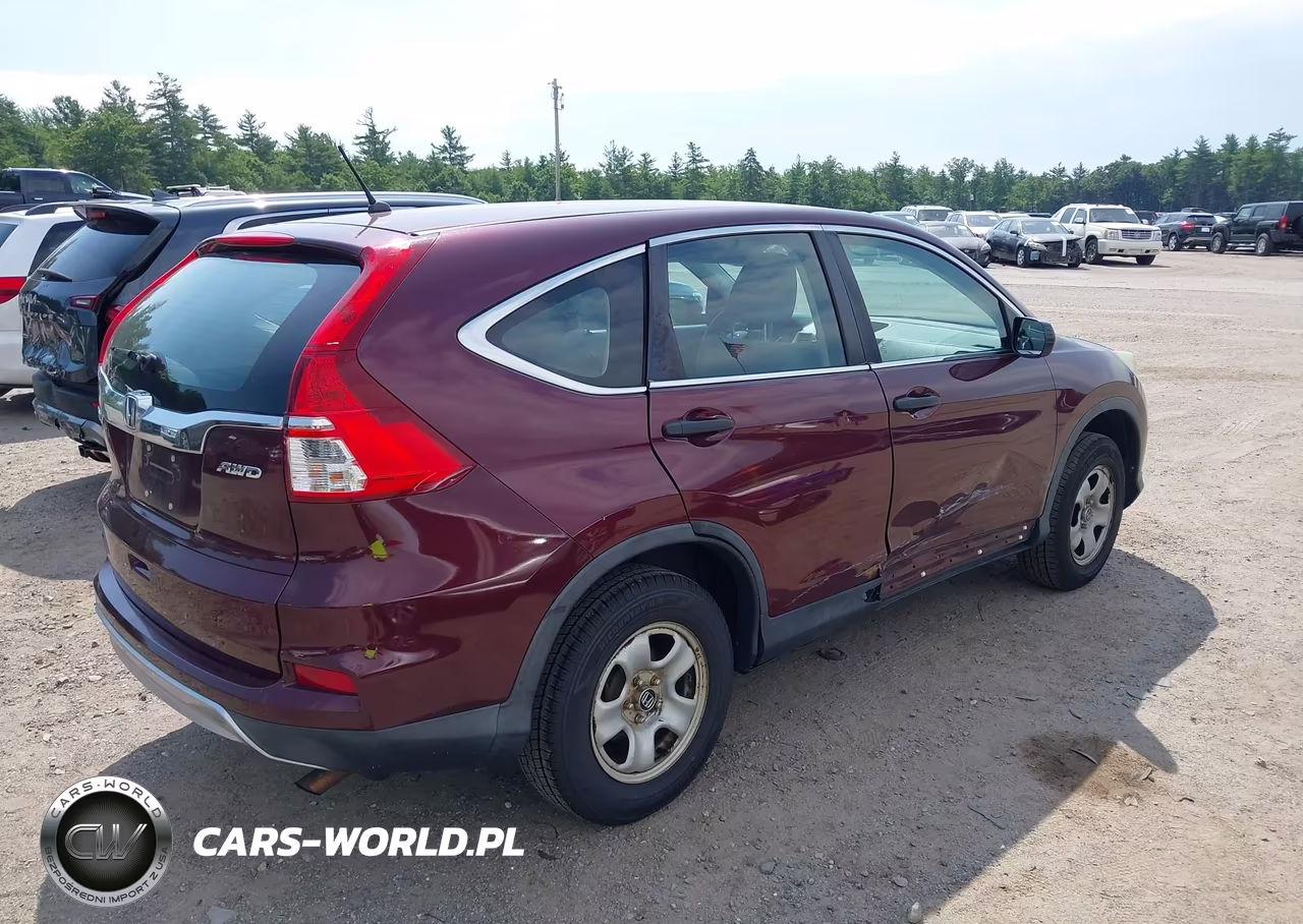 2015 Honda Cr-V Lx VIN:5J6RM4H33FL112231 - 4