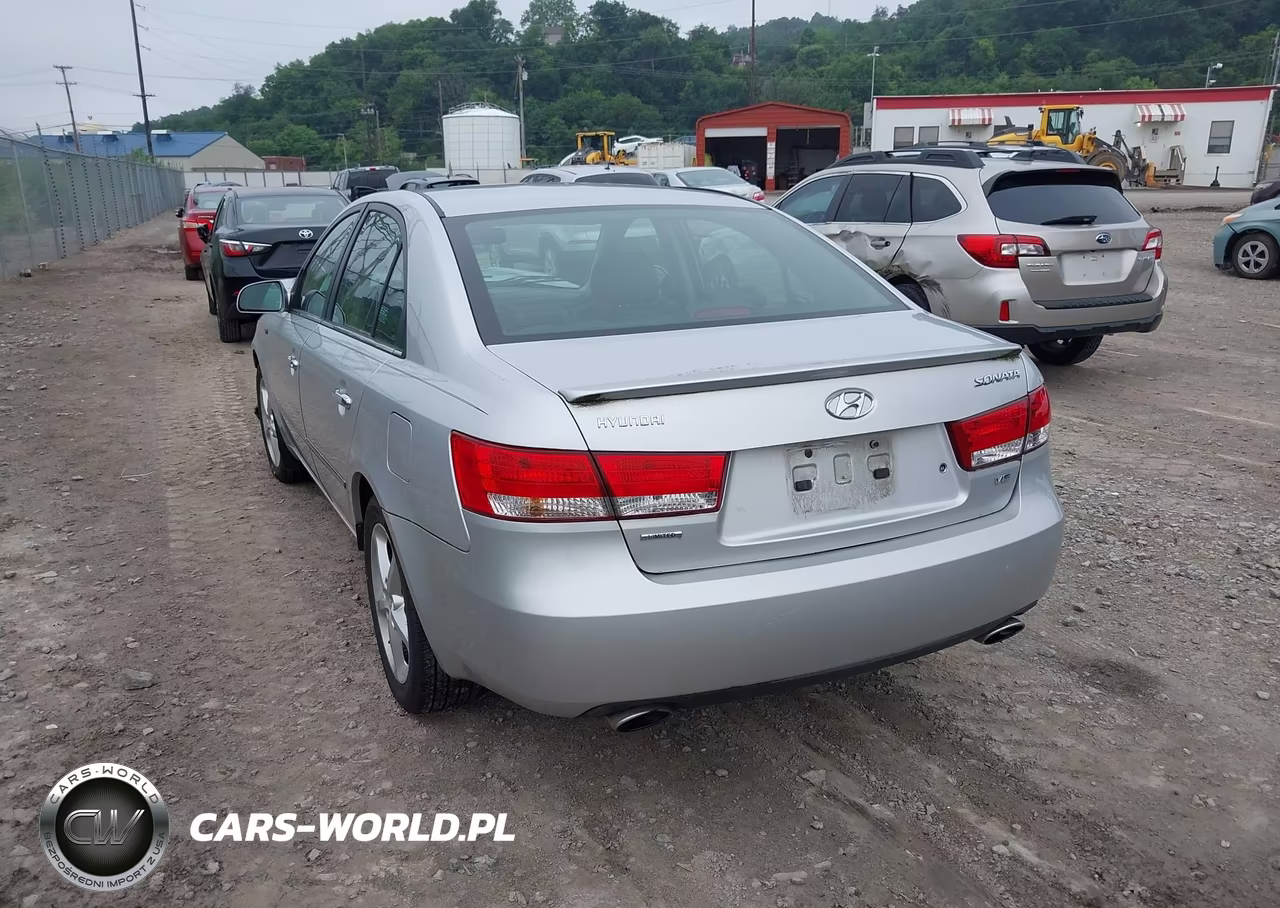 2007 Hyundai Sonata Limited-Limited W-Xm-Se-Se W-Xm VIN:5NPEU46F67H233214 - 3