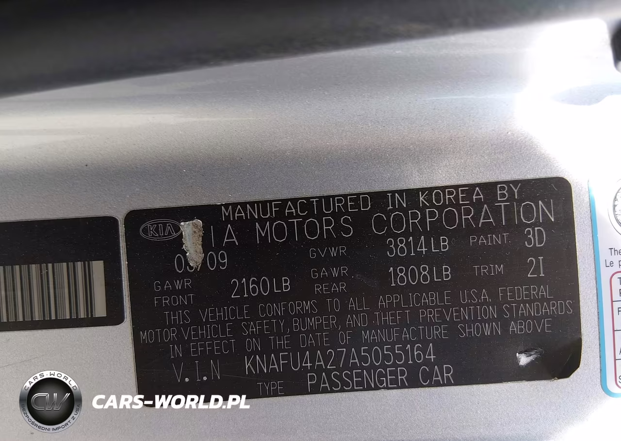 2010 Kia Forte Ex VIN:KNAFU4A27A5055164 - 9