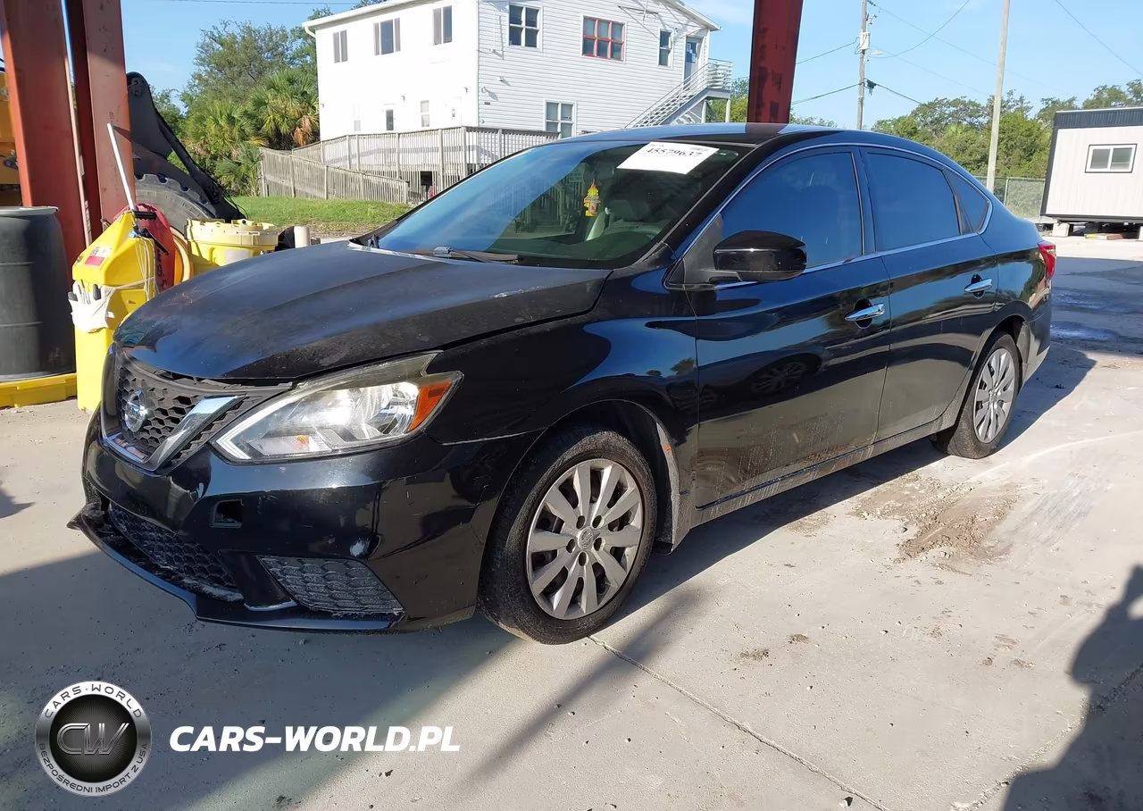 2017 Nissan Sentra Sv VIN:3N1AB7APXHY342823 - 2