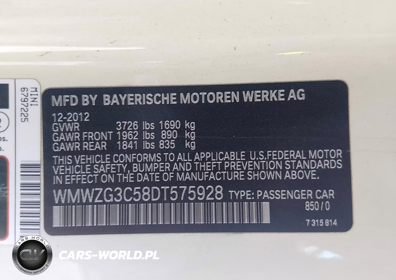 2013 Mini Clubman Cooper S VIN:WMWZG3C58DT575928 - 9