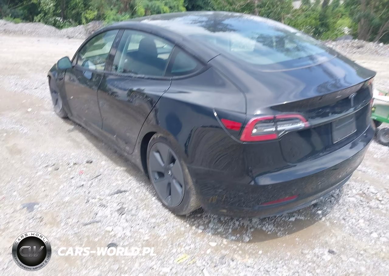 2021 Tesla Model 3 Standard Range Plus Rear-Wheel Drive VIN:5YJ3E1EA0MF854936 - 3