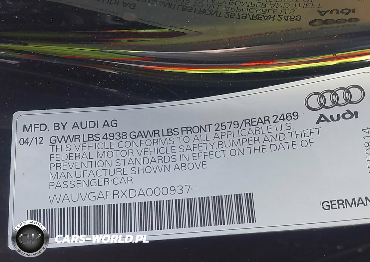 2013 Audi S5 3.0T Premium Plus VIN:WAUVGAFRXDA000937 - 9