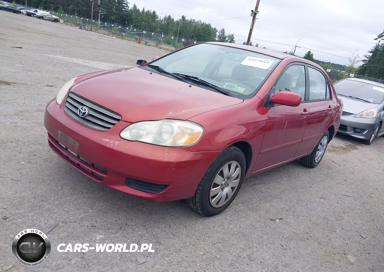 2004 Toyota Corolla Le VIN:2T1BR38E44C185178 - 2