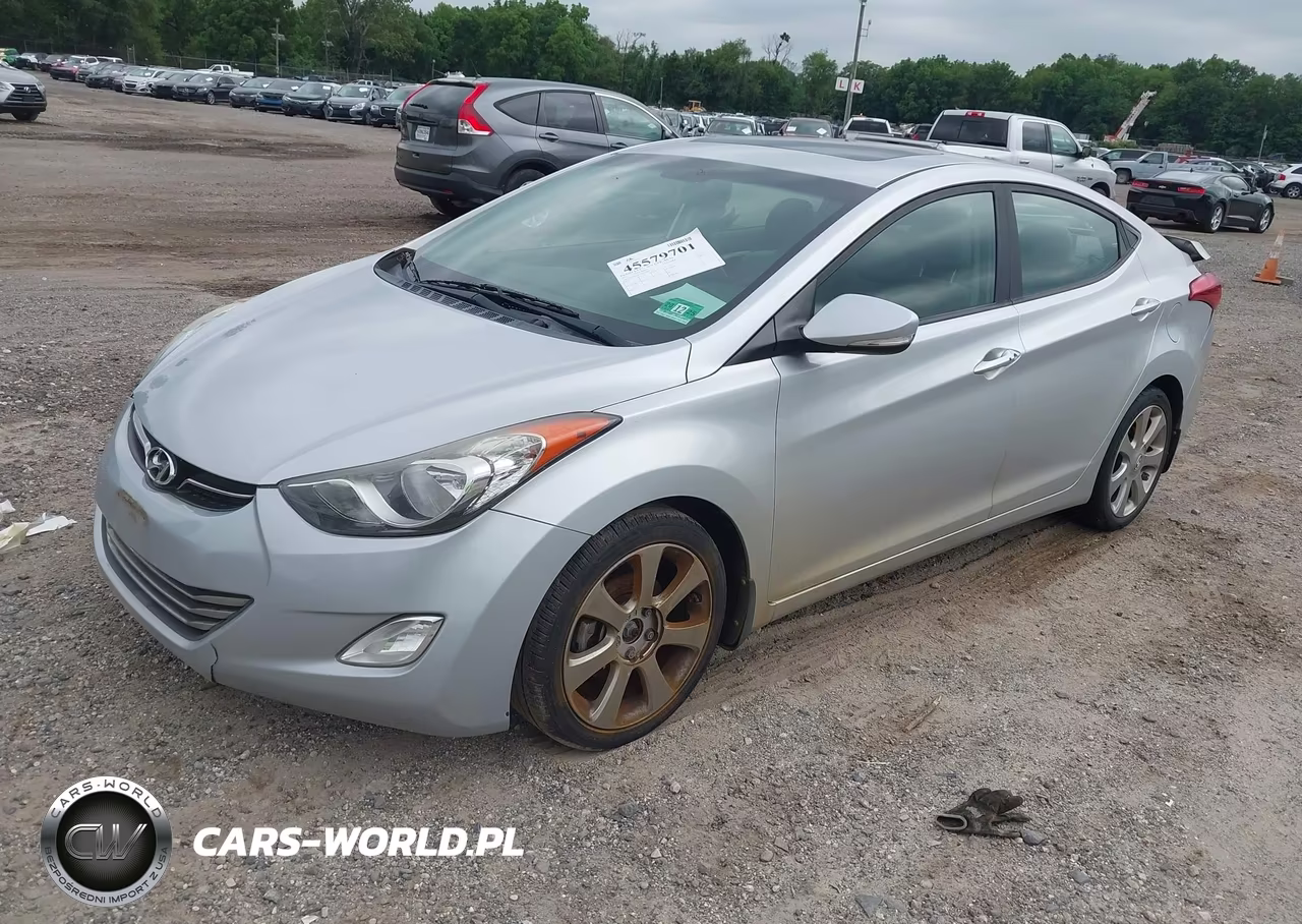 2013 Hyundai Elantra Limited VIN:5NPDH4AE2DH274904 - 2