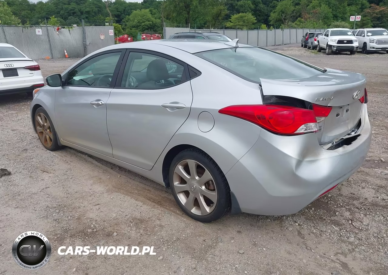 2013 Hyundai Elantra Limited VIN:5NPDH4AE2DH274904 - 3