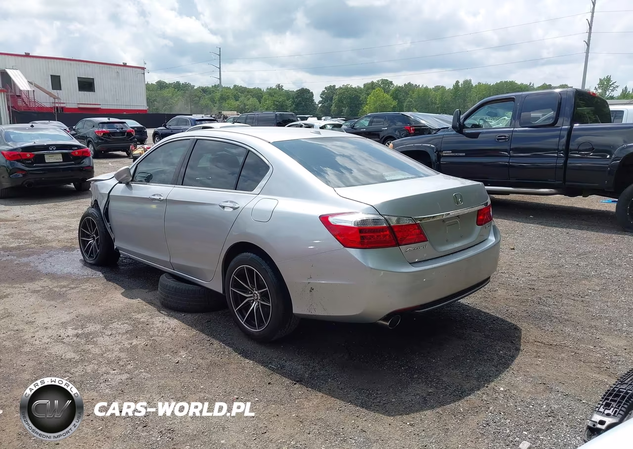 2013 Honda Accord Ex-L V-6 VIN:1HGCR3F81DA046035 - 3