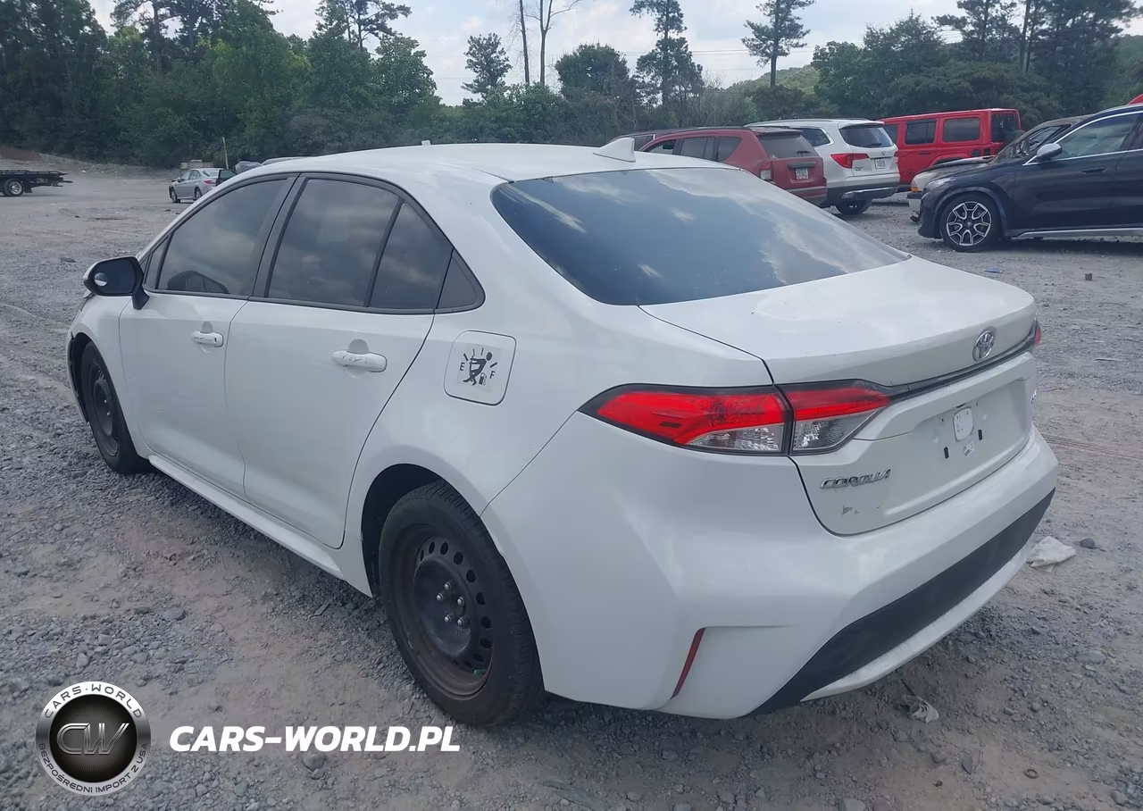 2020 Toyota Corolla Le VIN:JTDEPRAE1LJ009093 - 3
