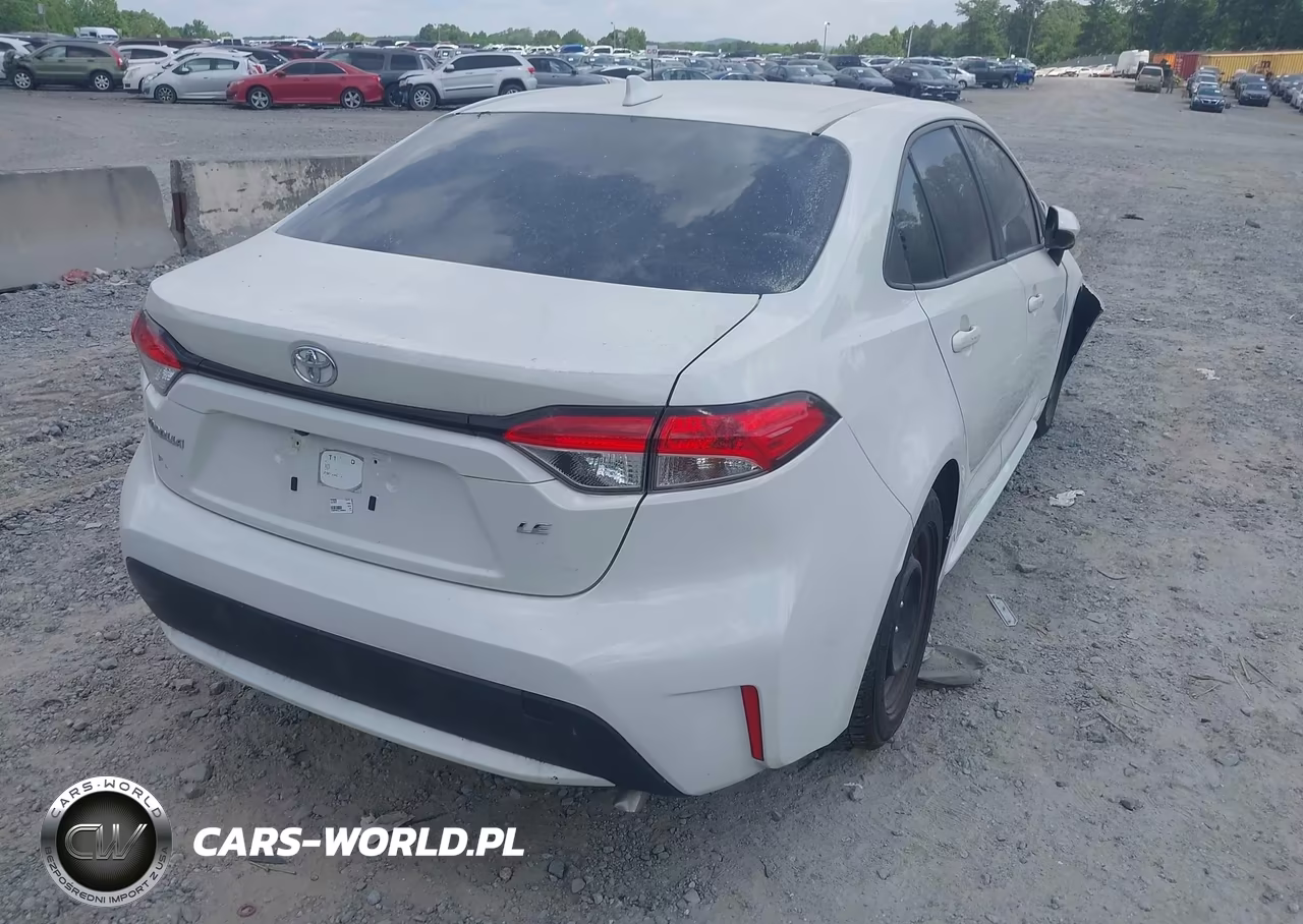 2020 Toyota Corolla Le VIN:JTDEPRAE1LJ009093 - 4