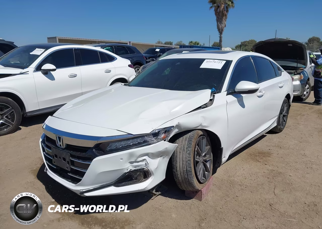 2022 Honda Accord Ex-L VIN:1HGCV1F59NA034321 - 2