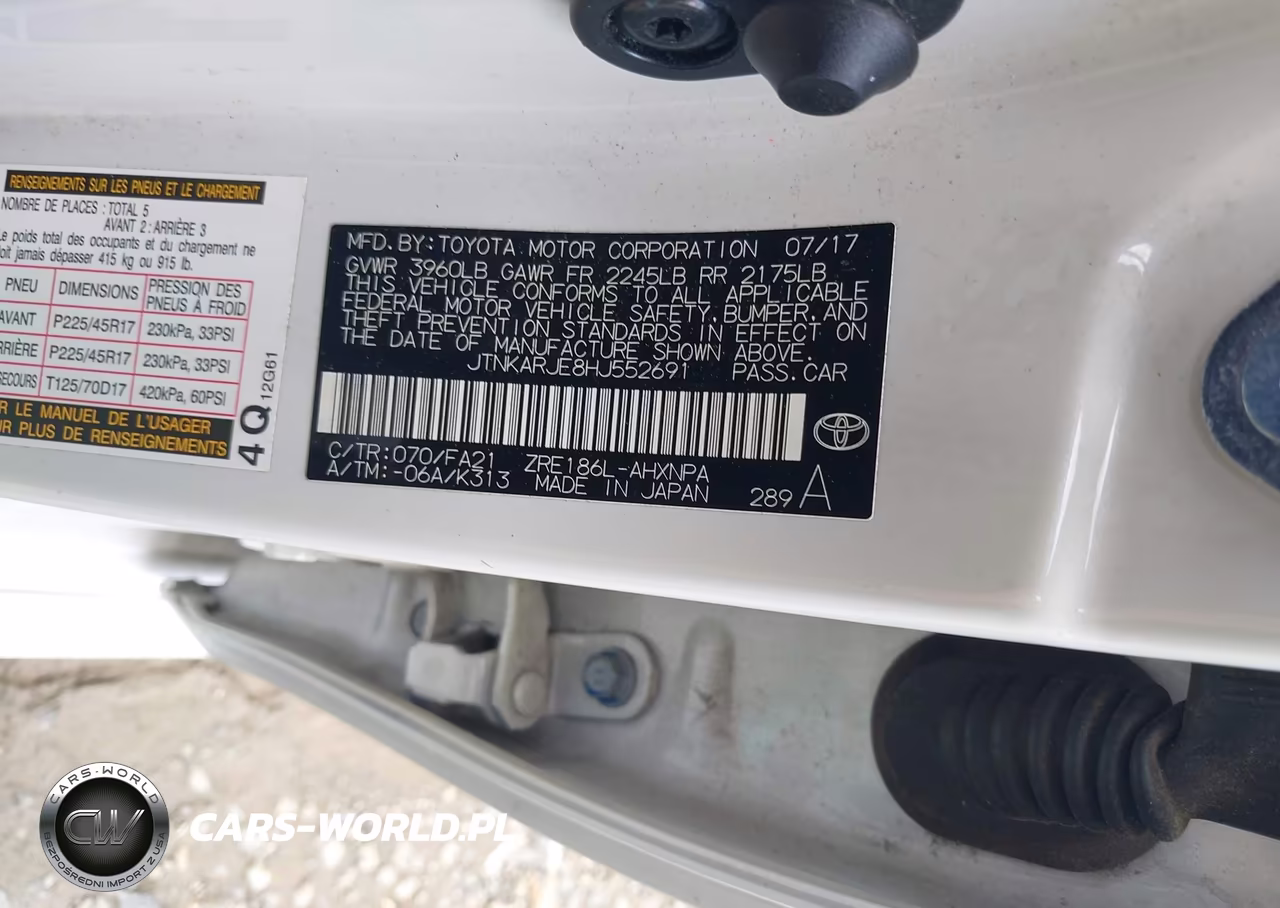2017 Toyota Corolla Im VIN:JTNKARJE8HJ552691 - 9